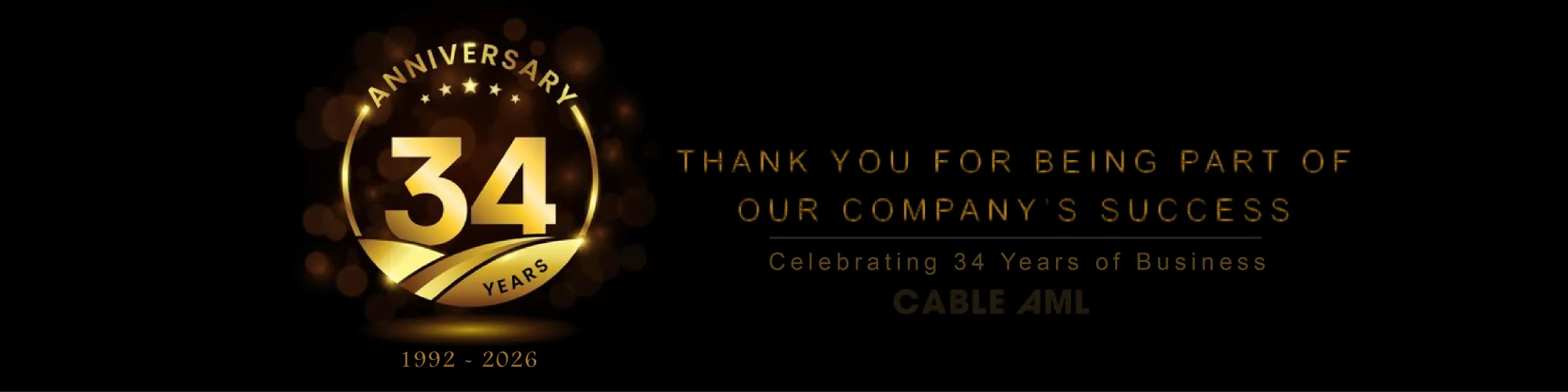 34 years of experience cable aml